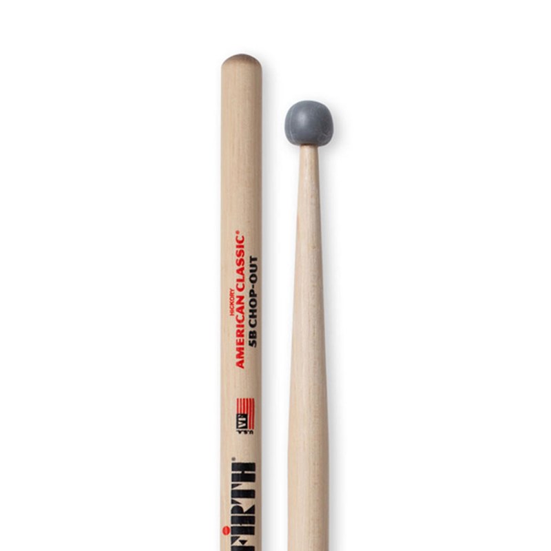Vic Firth 5BCO American Classic Chop-Out Drumsticks - Rubber Tip